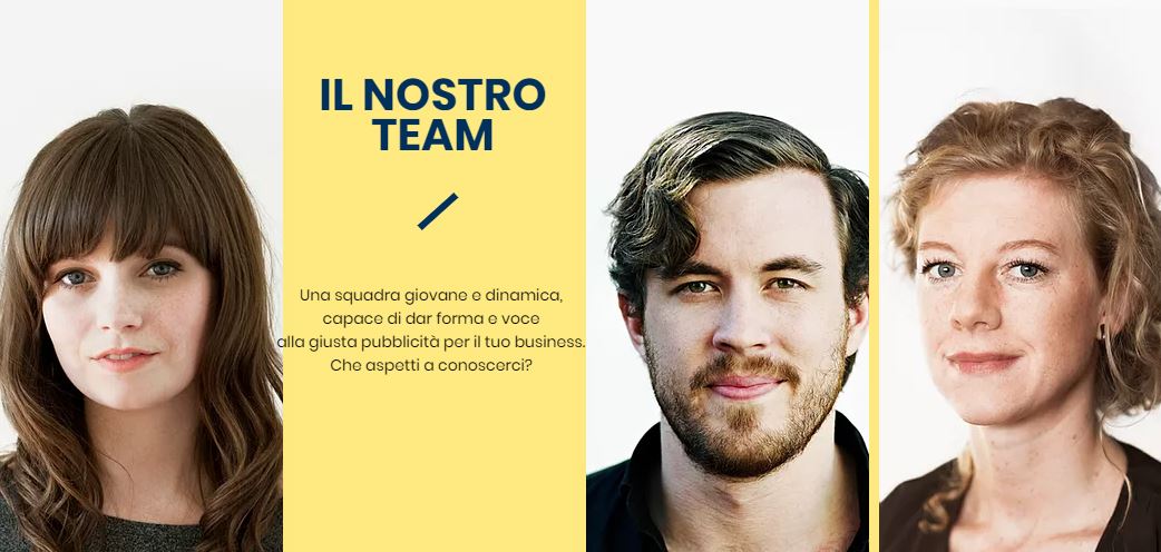 Il presunto team di una web agency di Torino